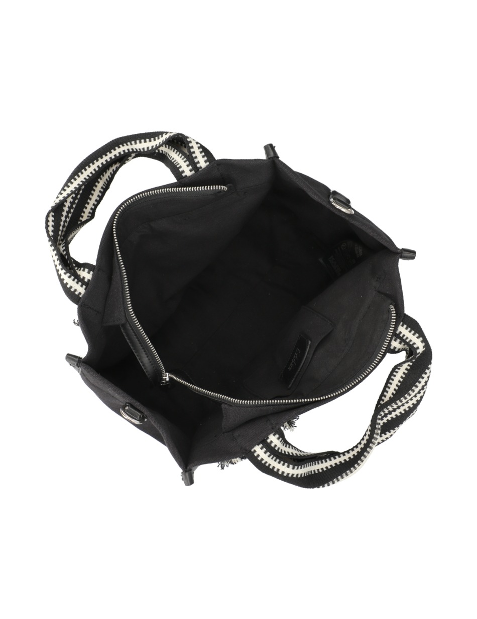 k/signature webbing shopper