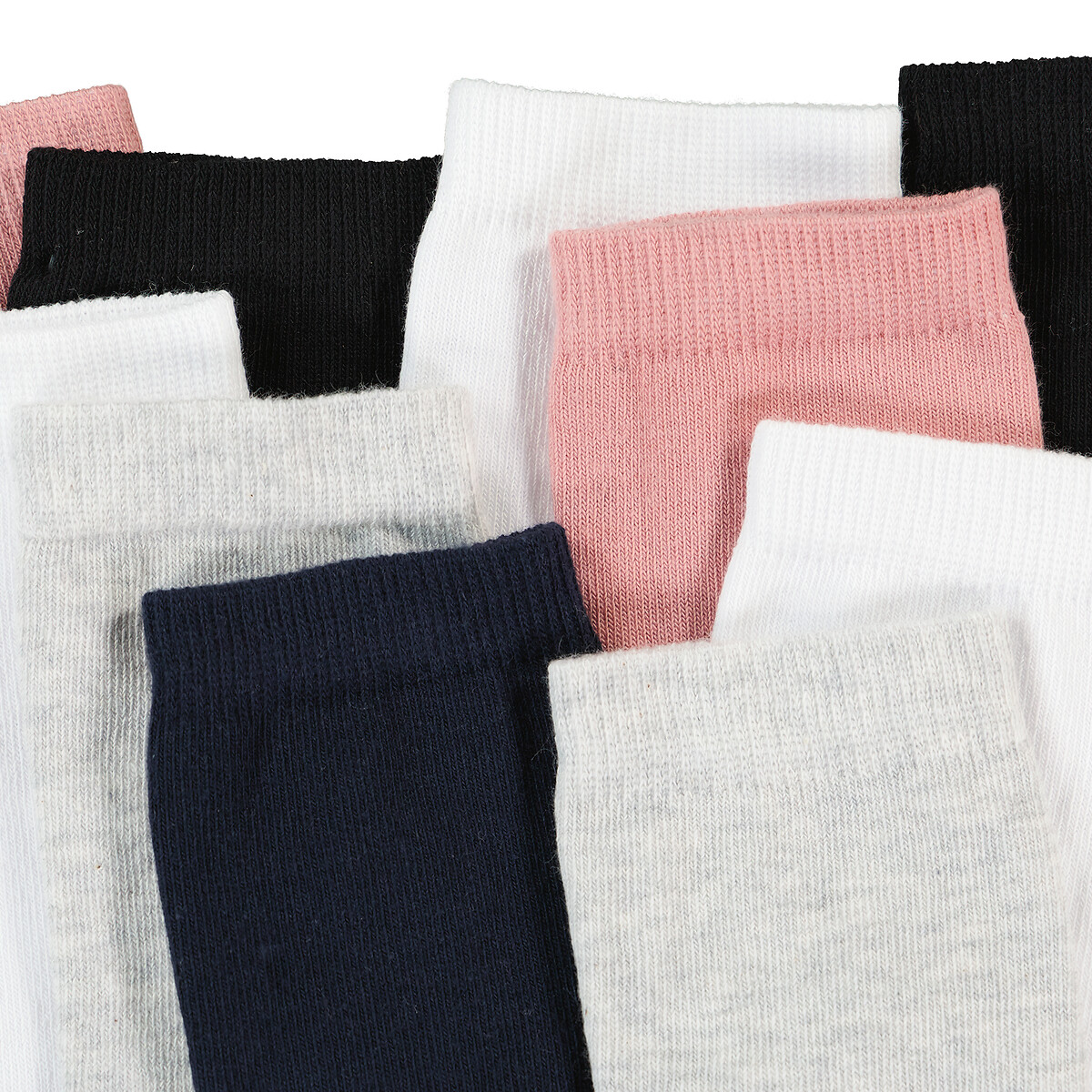COLEÇÃO LA REDOUTE<br>Conjunto de 10 pares de meias
