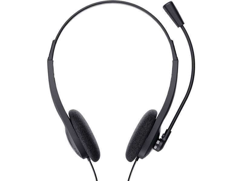 Trust Headset Basic Leichter PC-Kopfhörer für Chats