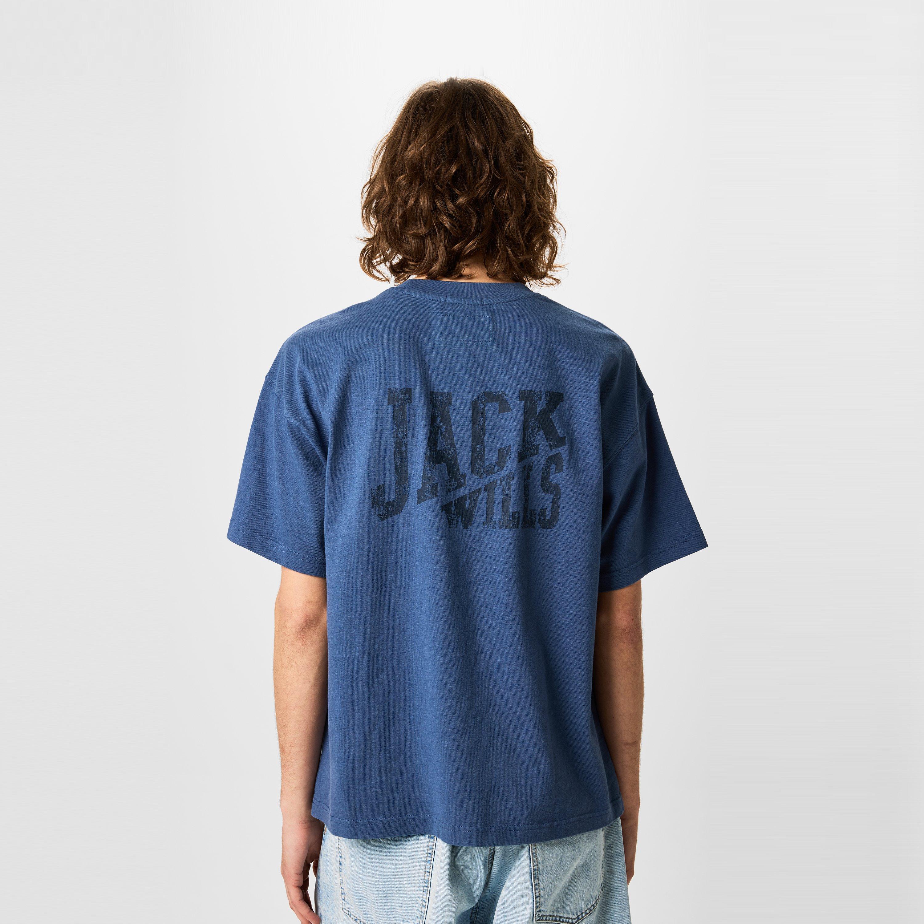 Jack Wills JW Stacked Logo T Shirt