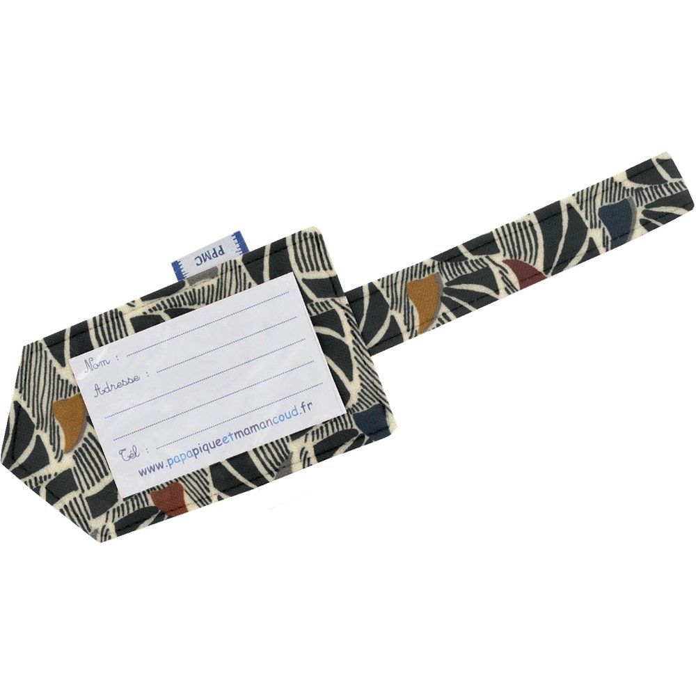 Etiquette Bagage Mosaïka