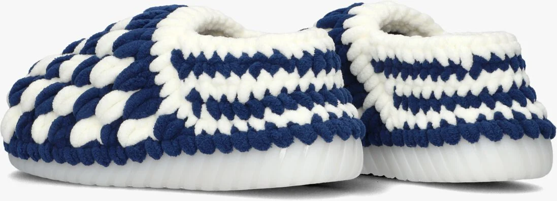 UZURII blauwe uzurii pantoffels criss cross