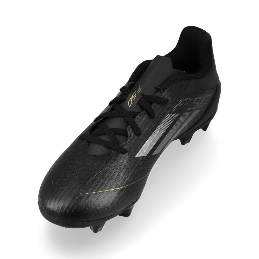 adidas F50 Club FxG Dark Spark - Noir/Argenté/Doré
