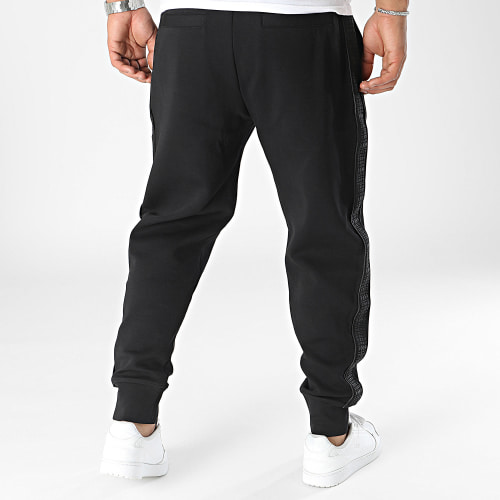 Pantalon Jogging A Bandes 6R1PQ6-1JHSZ Noir