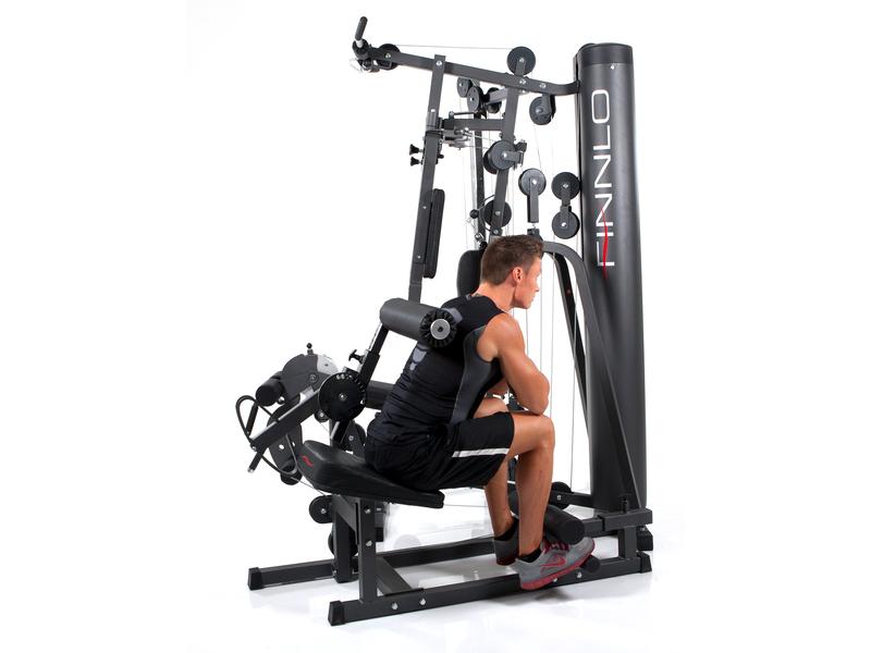 FINNLO by HAMMER Kraftstation Autark 2600 Kraftstation inkl. Bauch- und Rückentrainer