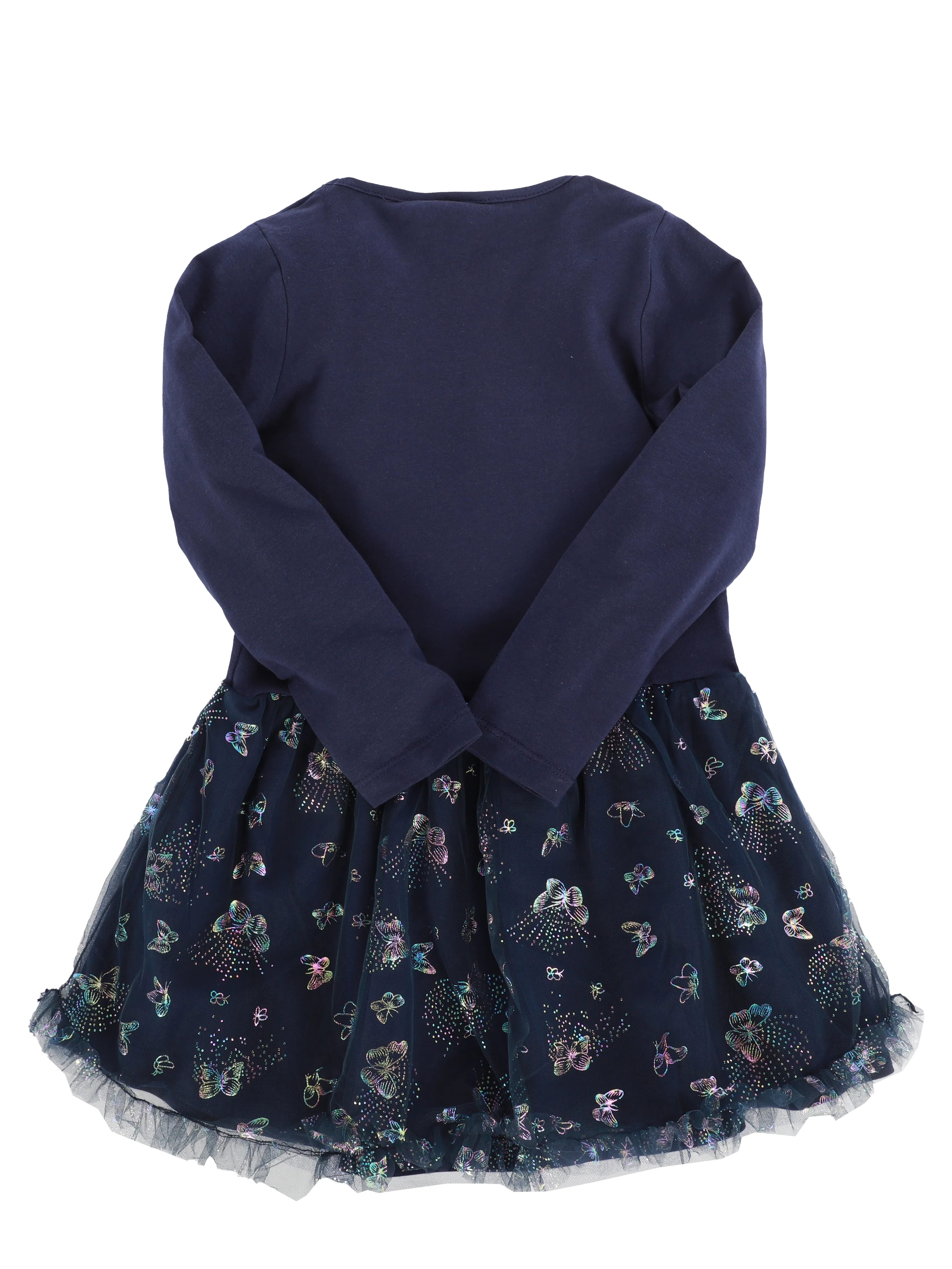 Mädchen Tüllkleid mit Print