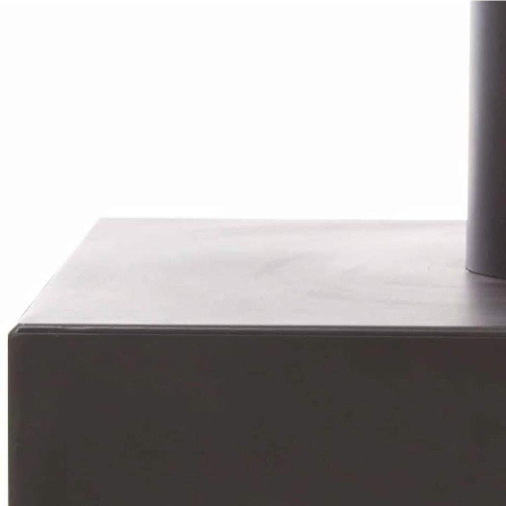 Cheminée jersey xl acier noir 81076
