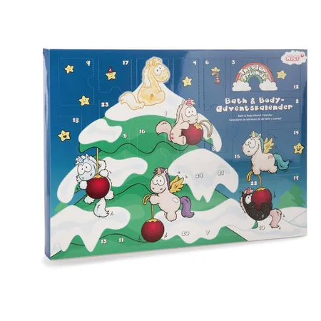 NICI Adventskalender Bath & Body Einhorn Theodor & Friends