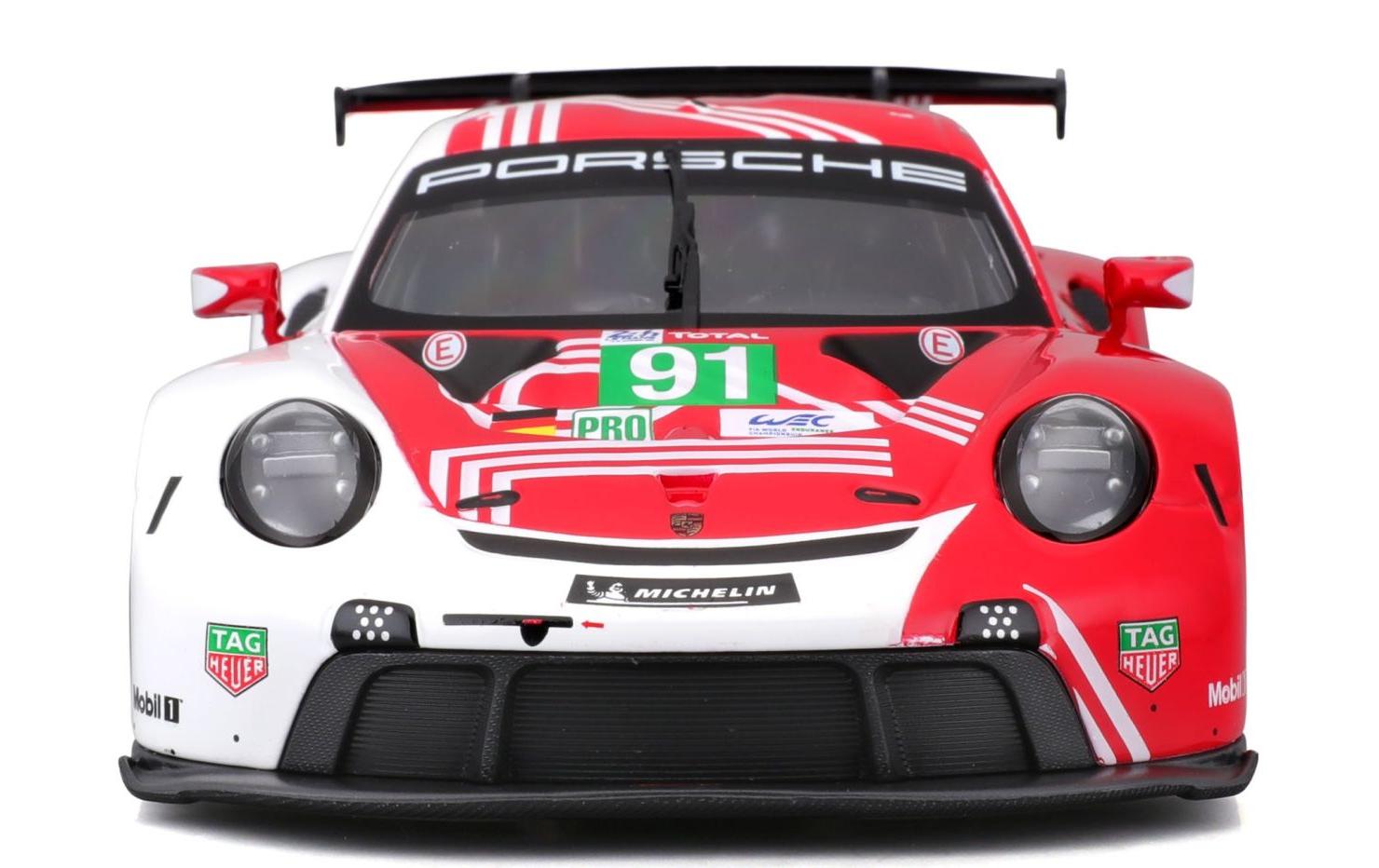 Race Porsche 911 RSR LM Rot 1:24Sammlermodell im Massstab 1:24