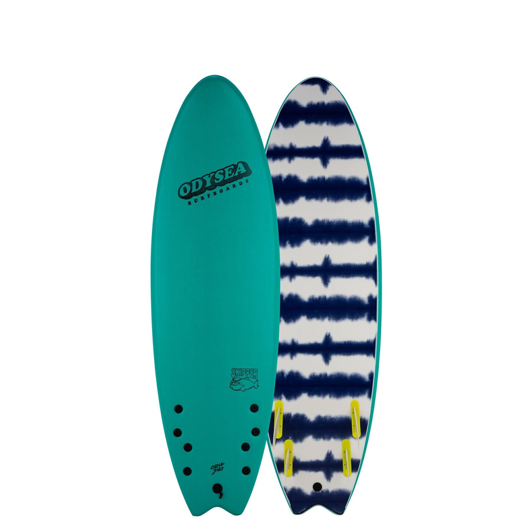 Catch Surf Odysea Skipper Quad - 6'6 Turquoise