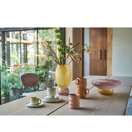 Villa Collection Styles Vase, Rose/Yellow