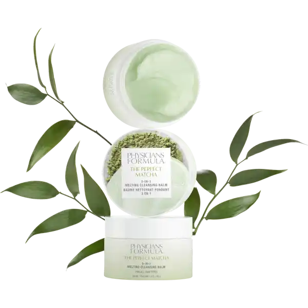 The perfect Matcha 3in1 melting Cleansing Balm.