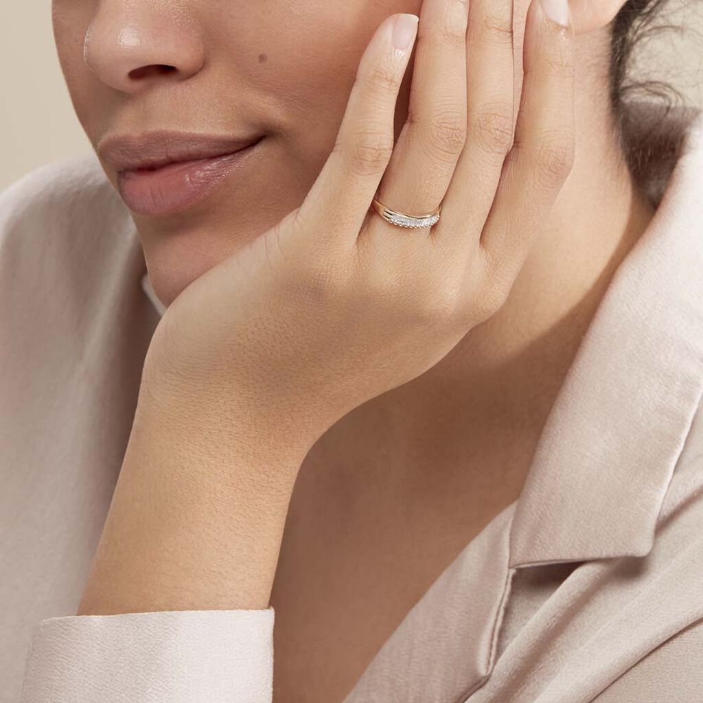 Bague Marcianne Or Jaune Diamant