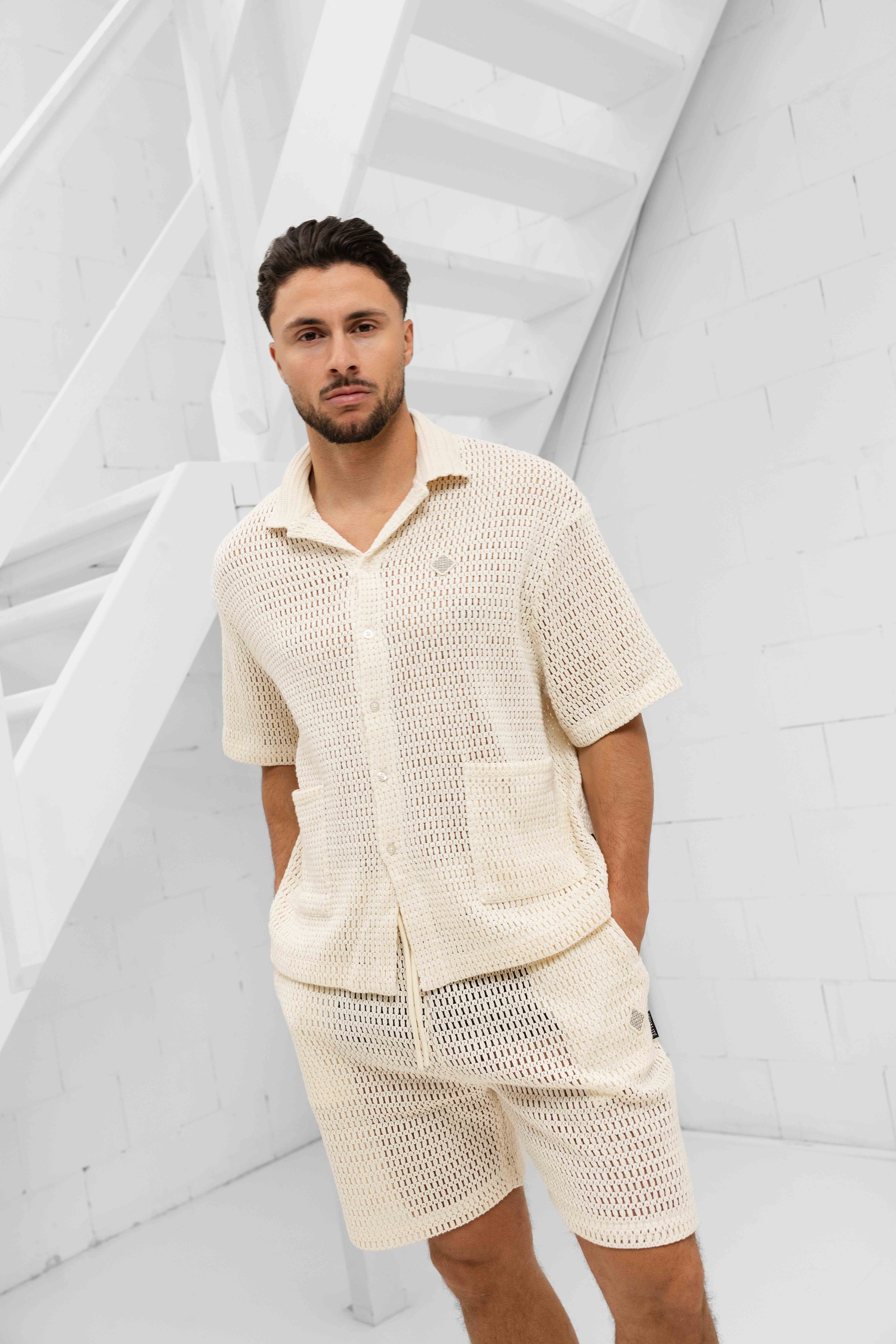 Equalité Lyra Knitted Croched Zomerset Gebroken Wit