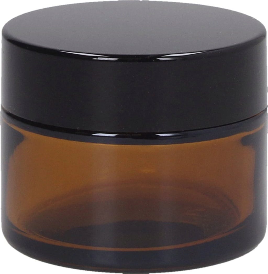 La Saponaria  Glastiegel mit Schraubdeckel, 50 ml