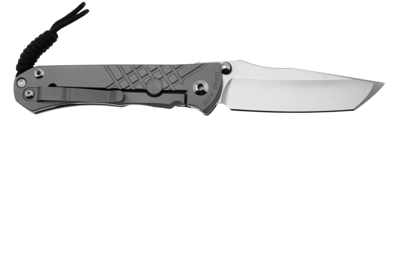 Chris Reeve Umnumzaan Tanto UMN-1014 CPM-Magnacut, Plain Glass Blasted zakmes