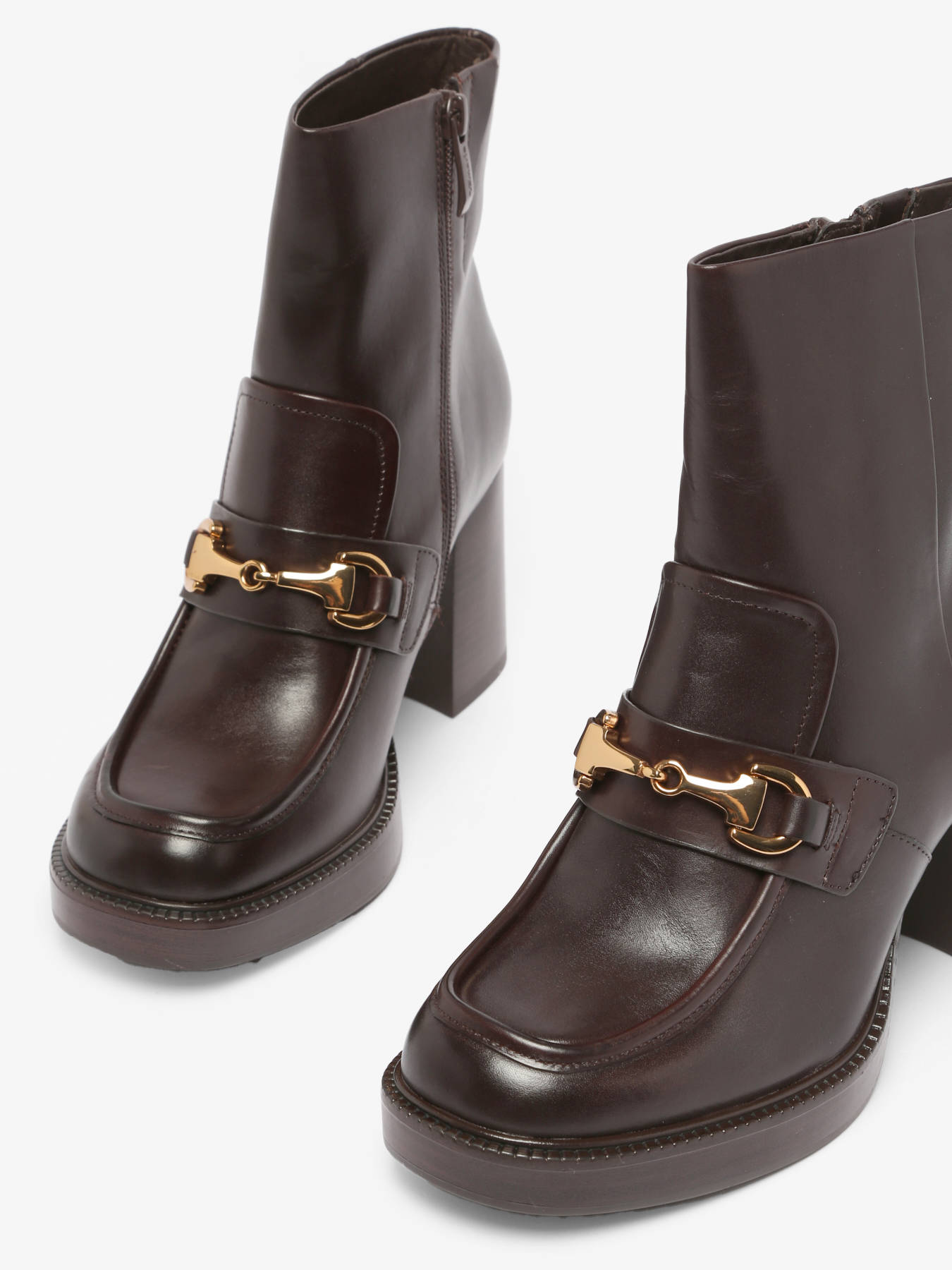 Bottines  talon en cuir TAMARIS