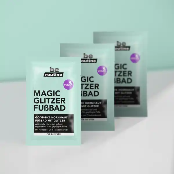 Magic Glitzer Fußbad