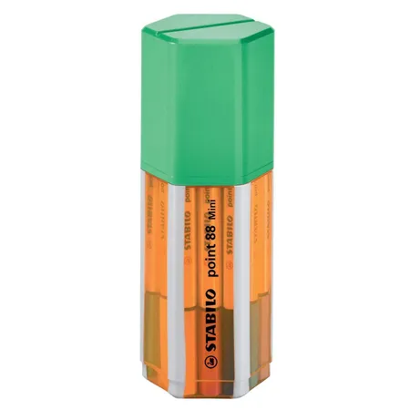 Fineliner - STABILO point 88 Mini - 18er Box - mit 18 verschiedenen Farben