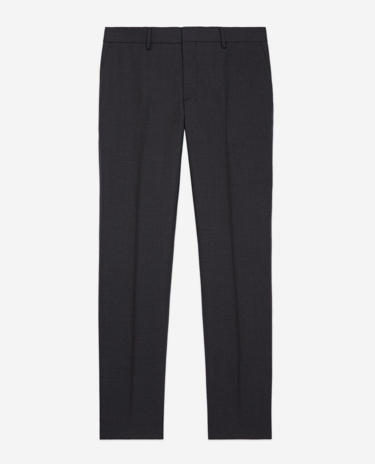Pantalon de costume en laine gris