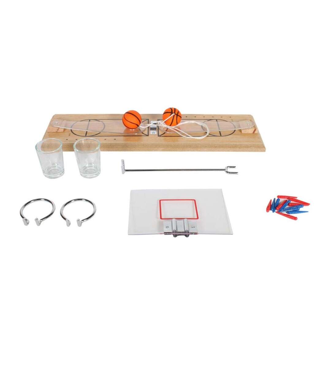Jeu à boire basketball avec 2 shooters