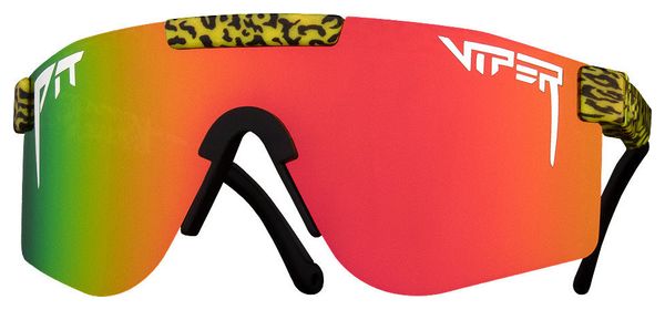 Paire de Lunettes Pit Viper The Carnivore Double Wide Jaune/Noir