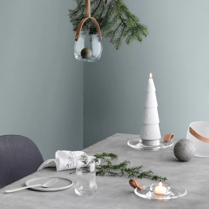 Holmegaard - Design with light Blockkerzenhalter, 17 cm