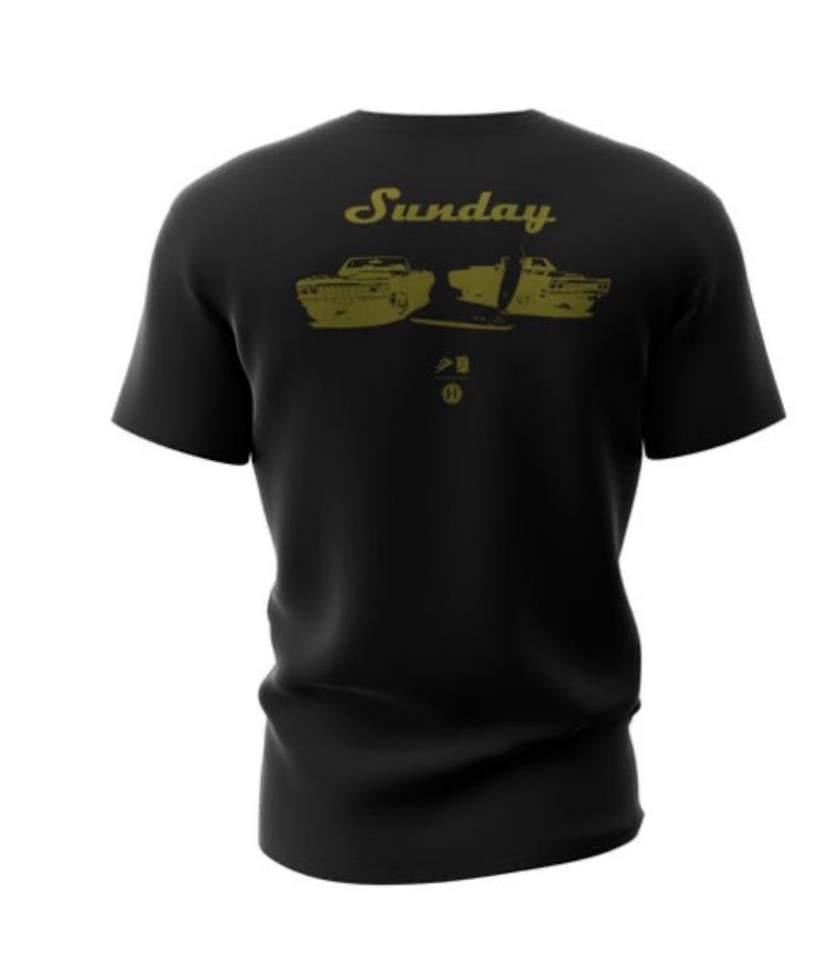 Slater Design / Firewire Tee Shirt Sunday Tee M