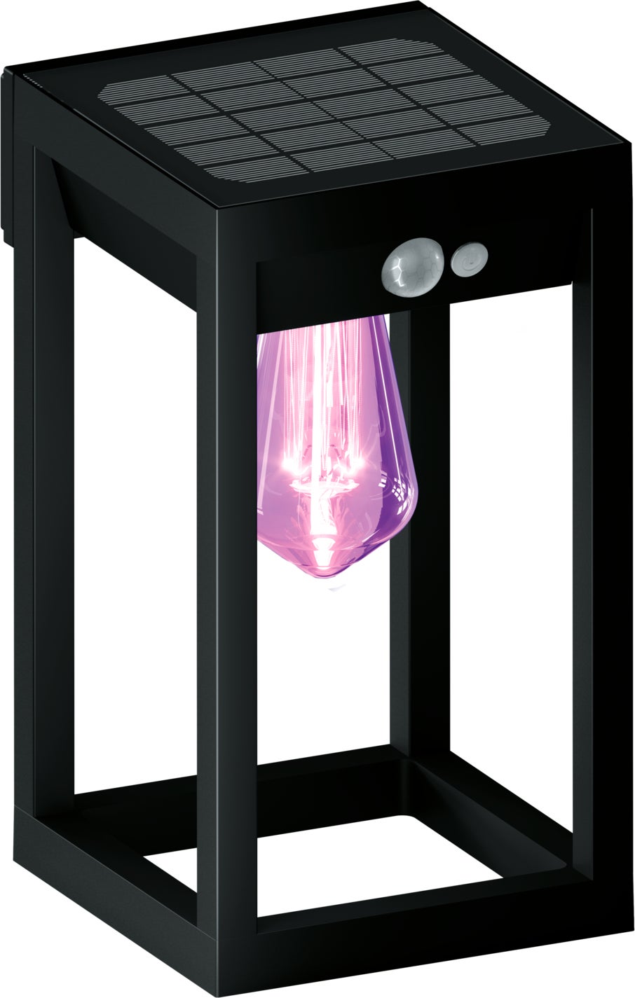 Calex solar wandlamp zwart 15 x 18 x 27 cm