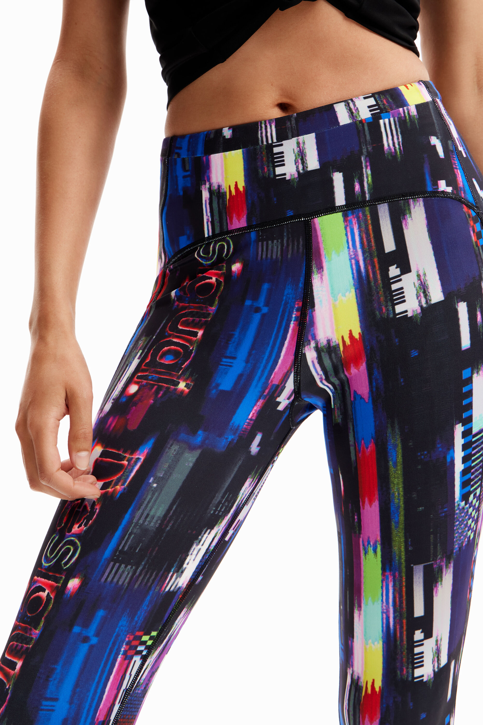Leggings esportivas digitais