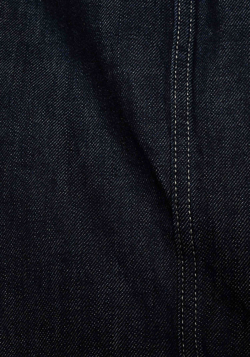 Nudie Jeans Jeansrock Elvy Workwear Denim Skirt Dark Blue