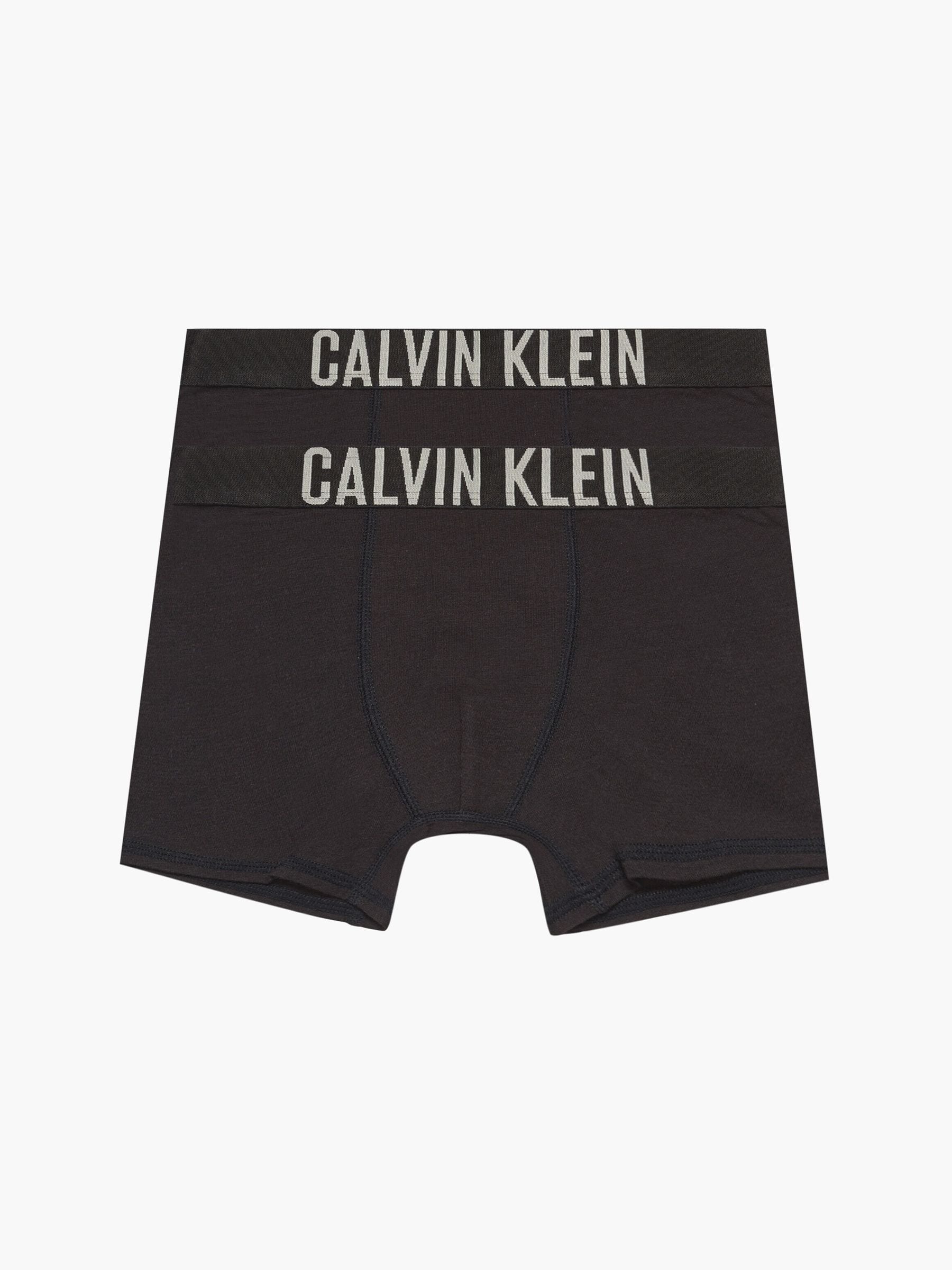 Zwart - Calvin Klein Intense Power set van 2 boxershorts voor jongens