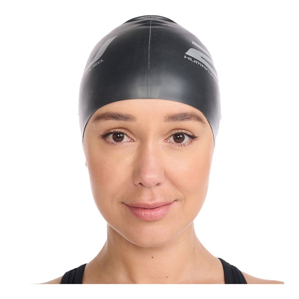 2xu SILICONE - Bonnet de bain black/black