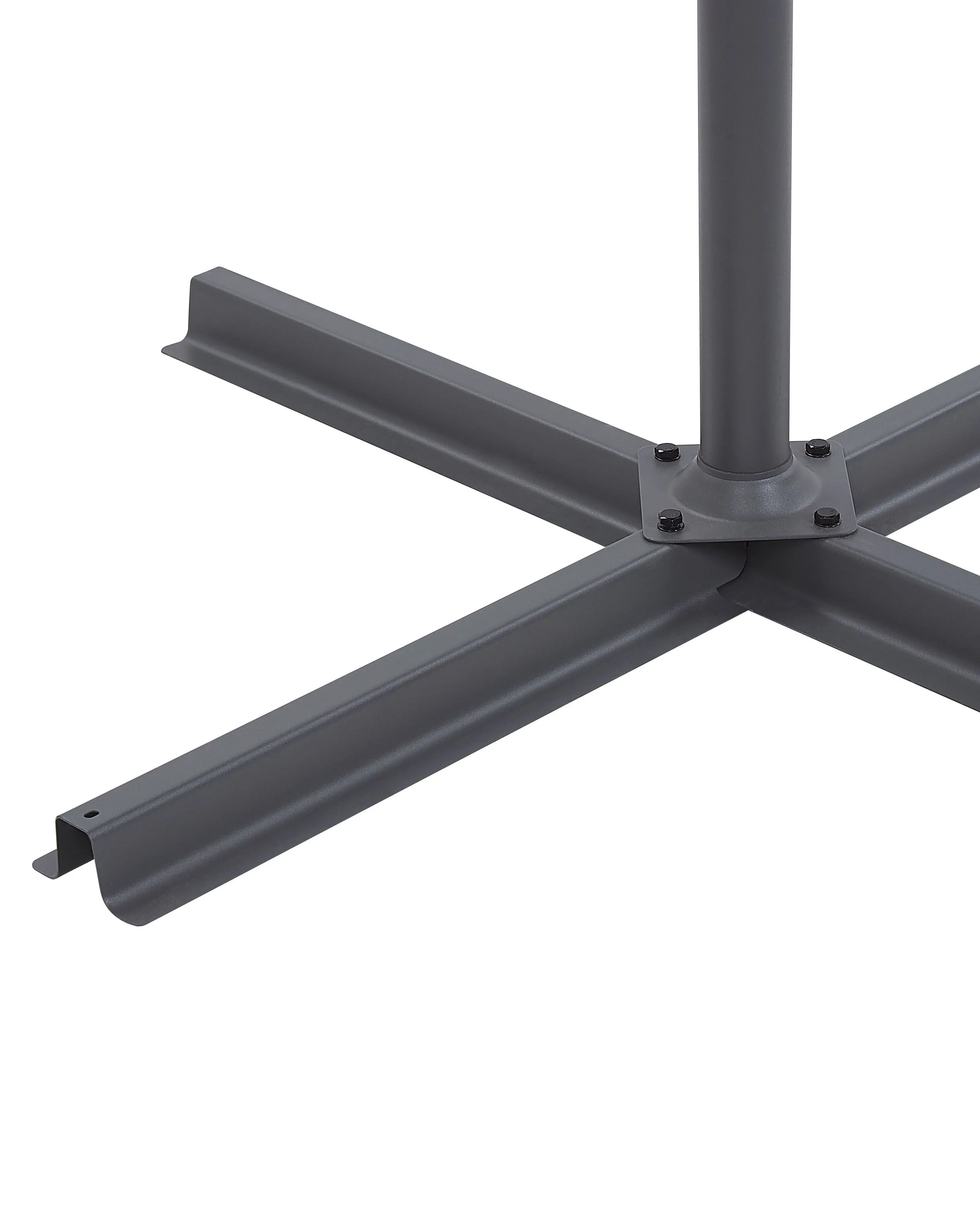 Zweefparasol LED 285 cm CORVAL Grafietgrijs