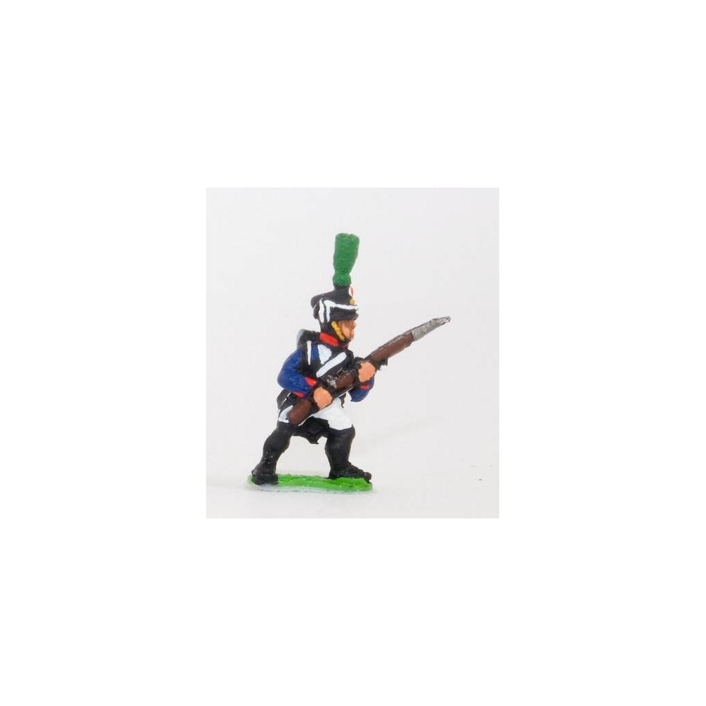 French: Line Infantry 1806-1812: in Shako, advancing with Musket at 45 degrees