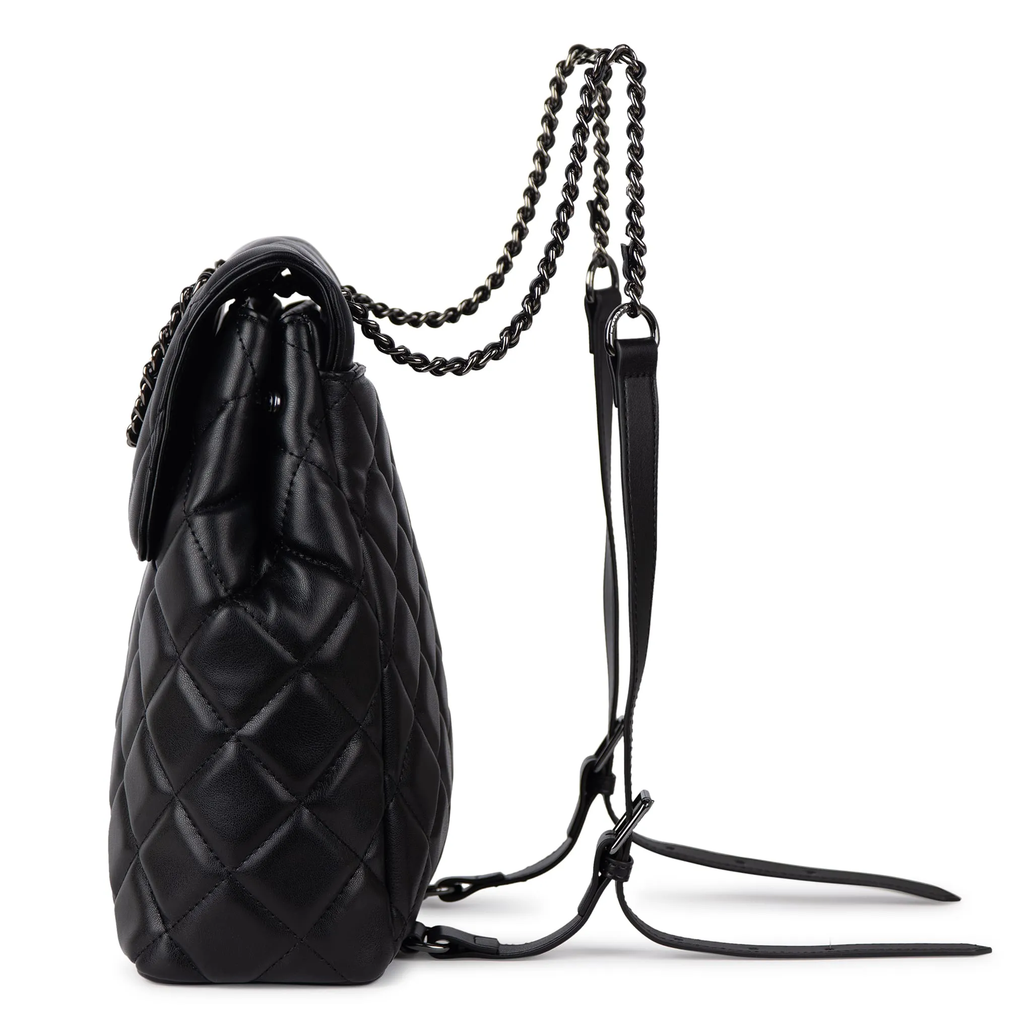 Lambert Sac à Dos Matelassé 2en1 Sadie - Noir