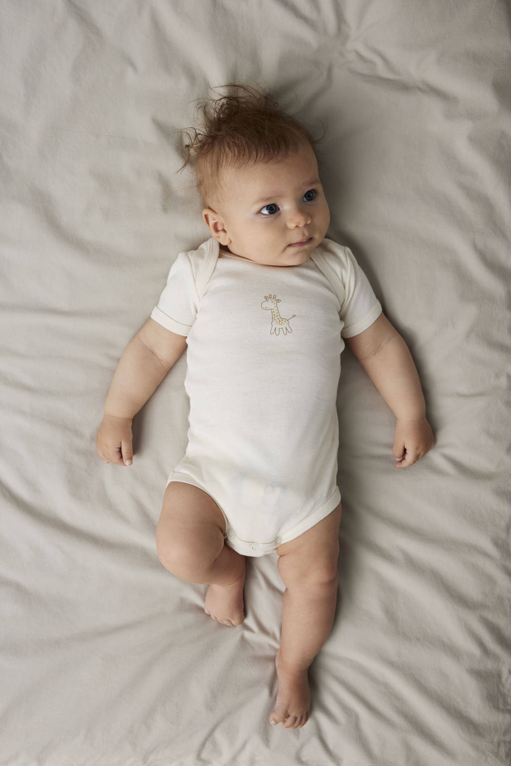 NAME IT romper NBNBODY - set van 3 beige/zand