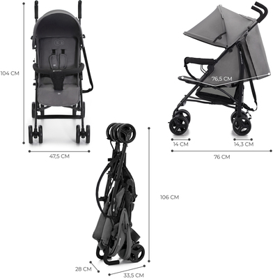 Kinderkraft Tik Trille, Stone Grey
