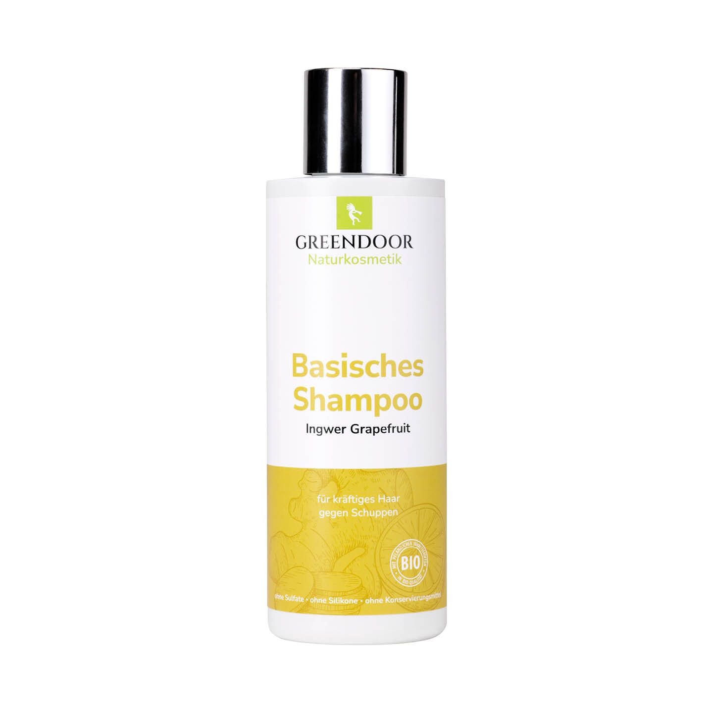 GREENDOOR Basisches Shampoo Ingwer Grapefruit
