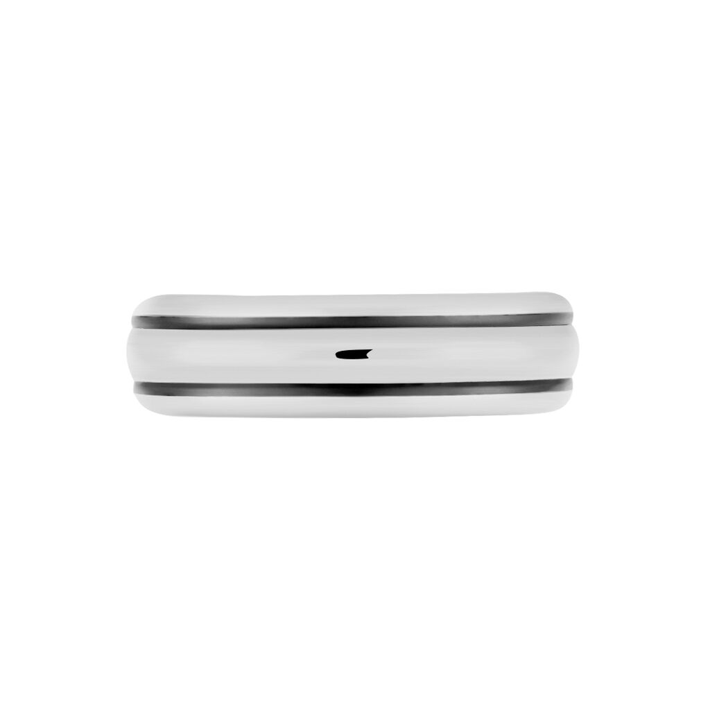 Bague Acier Blanc