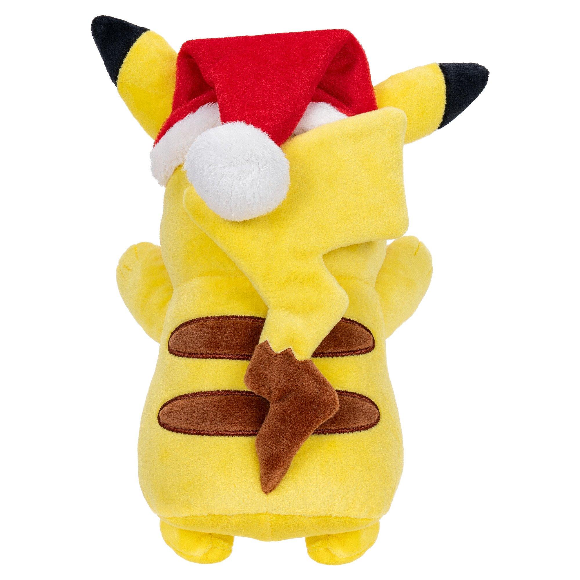Pokemon GAME Pokemon Pikachu Seasonal 8 Inch Plush with Santa Hat