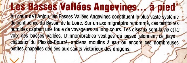 FFRP - P492 BASSES VALLEES ANGEVINES A PIED FFRP