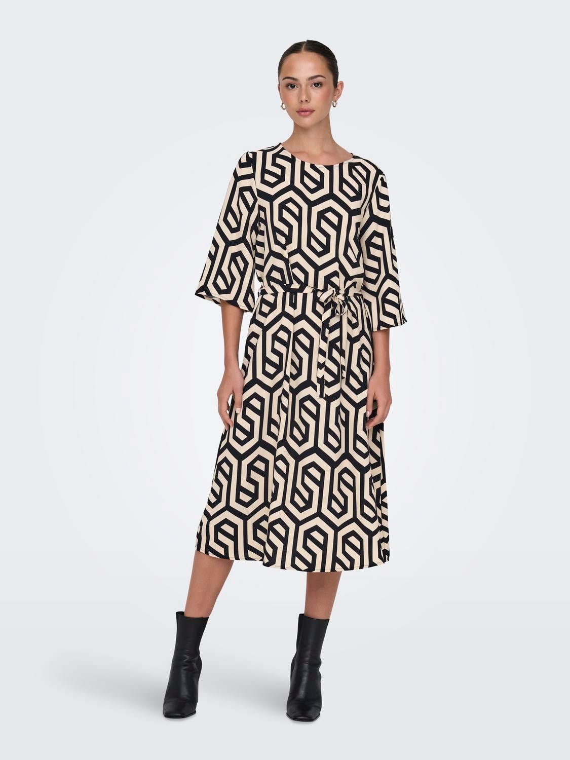JDYSEFA Midikleid Eggnog
