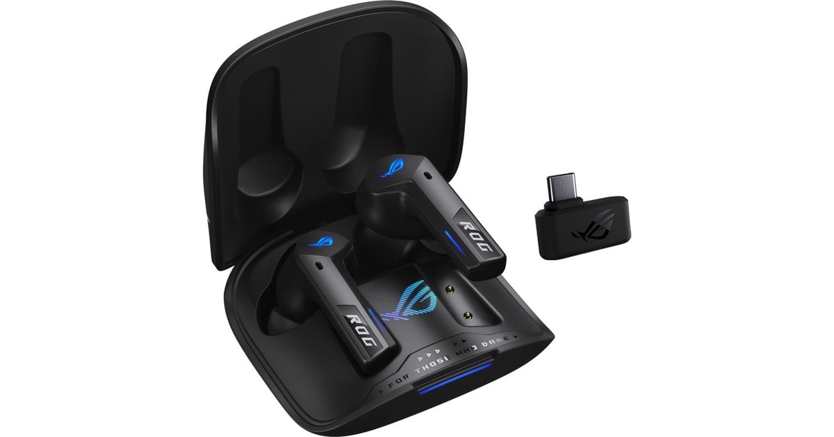 ASUSROG Cetra True Wireless SpeedNova in-ear oortjes  (Zwart)