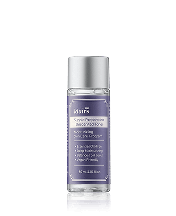 dear, Klairs Supple Preparation Unscented Toner 30ml