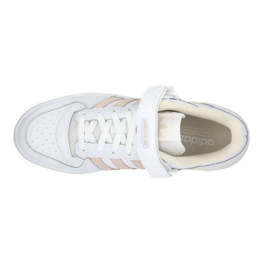 adidas Originals Chaussures Forum Low - Blanc/Blanc/Marron
