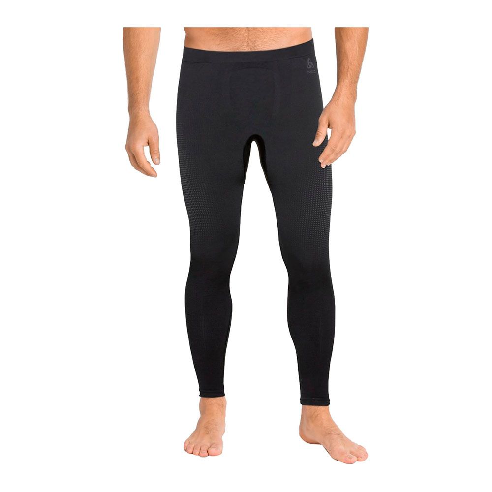 Odlo PERFORMANCE WARM ECO - Collant Homme black/new odlo graphite grey