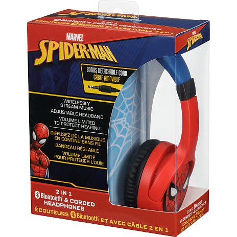 Ekids trådløse over-ear høretelefoner - spiderman