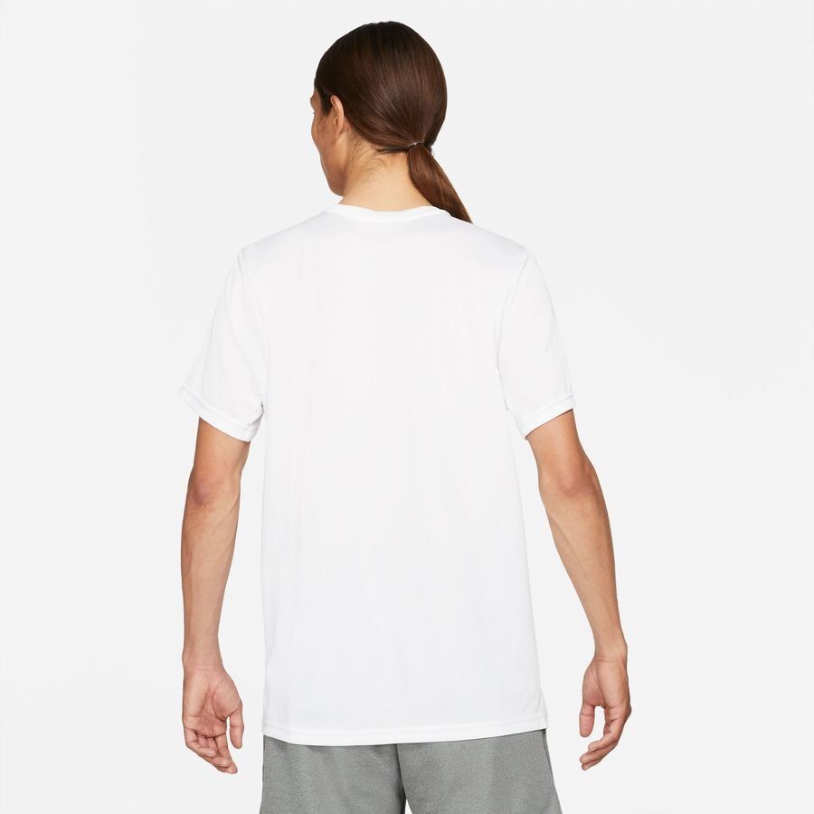Nike T-shirt d'Entraînement Dri-FIT Superset - Blanc/Noir