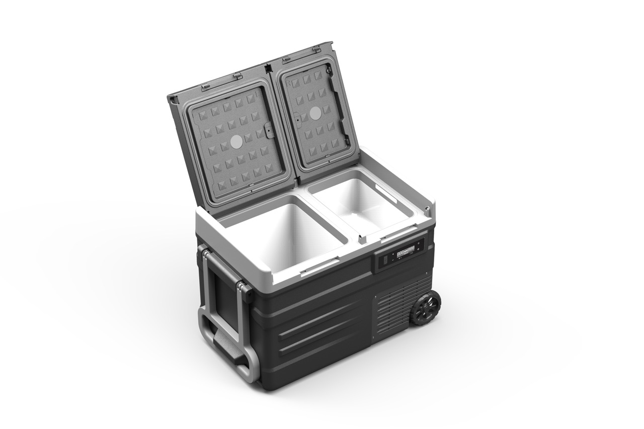 Steamy-E Dual Zone 45 elektrische koelbox op wielen